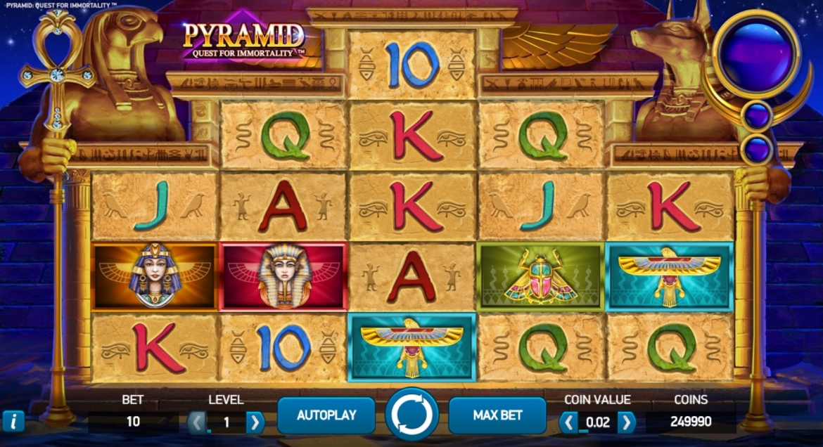 pyramid netent slot